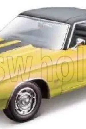Koop Vandaag CHEVROLET - CHEVELLE SS 454 COUPE 1971 - YELLOW MATT BLACK