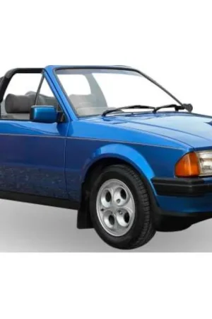 Actieprijs FORD ESCORT XR3I CABRIOLET, AZURE BLUE 1984