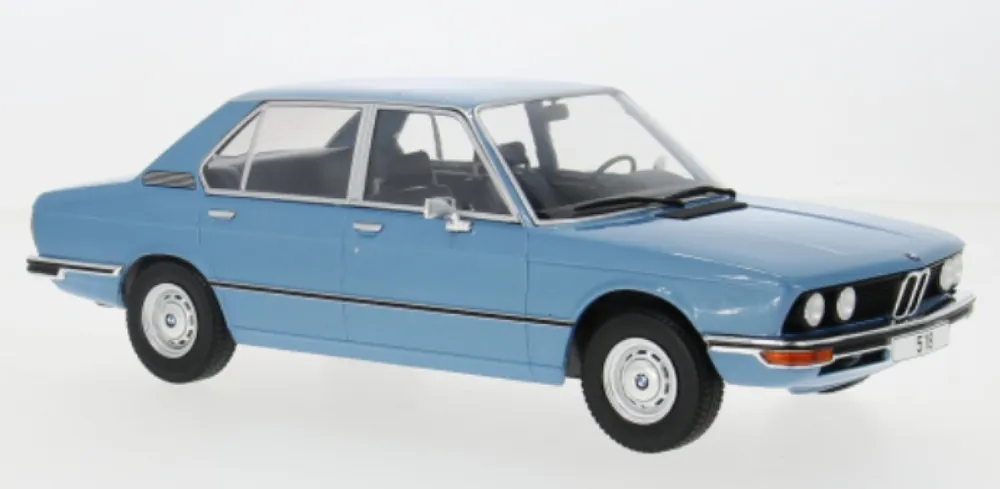 Gratis Retour BMW 5 SERIE (E12), HELLBLAUW, 1973