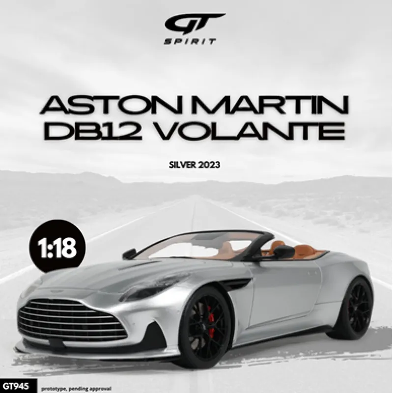 ASTON MARTIN DB12 VOLANTE SILVER 2023 Speciale Aanbieding
