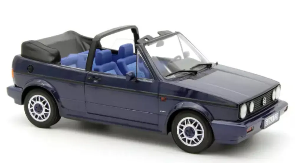 VW GOLF CABRIOLET QUARTETT 1992 INCA BLUE Korting