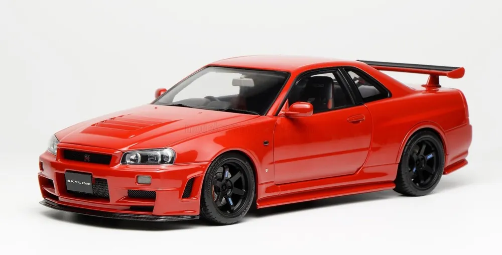 Finale Uitverkoop NISSAN - SKYLINE GT-R (R34) COUPE CUSTOMIZED VERSION 1999 - RED
