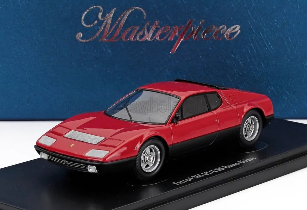 FERRARI - 365BB GT4 COUPE 1974 - RED BLACK Seizoensaanbieding