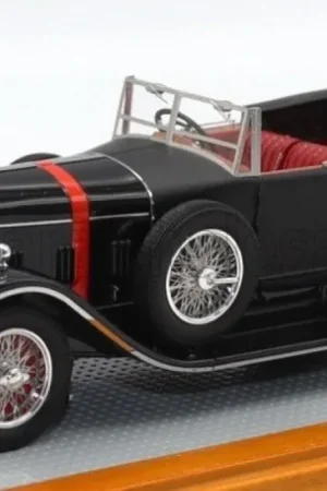 MERCEDES BENZ - 630K SN32013 SPORTS TOURER HARRINGTON CABRIOLET OPEN 1927 - BLACK RED Betaalbaar