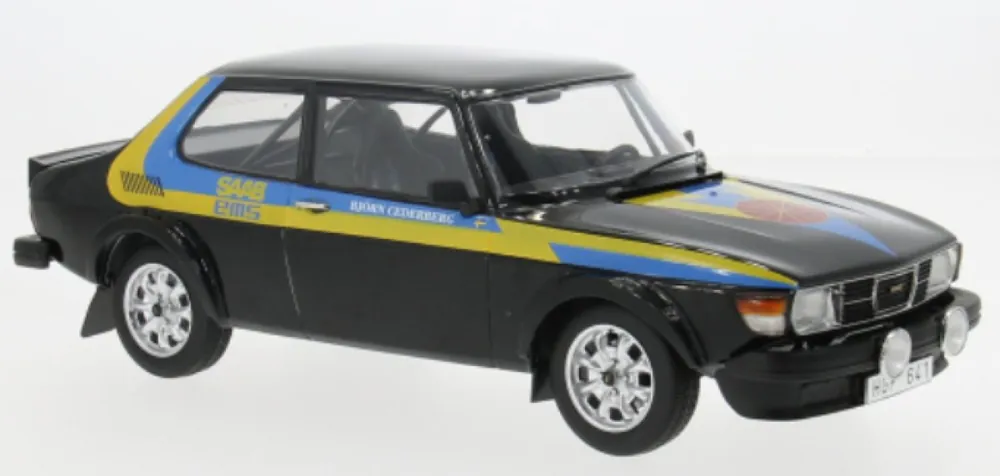 Merkproduct SAAB 99 TURBO 1977 1 18 SCHAALMODEL VAN MCG
