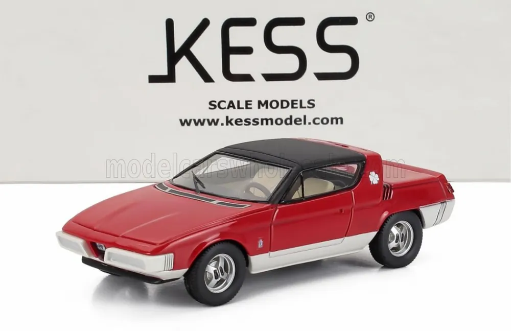 Nieuw ALFA ROMEO - ALFETTA GT PININFARINA EAGLE CABRIOLET CLOSED 1975 - RED WHITE BLACK