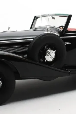 MERCEDES BENZ - 540K CABRIOLET B OPEN 1938 - BLACK Tijdelijk Beschikbaar