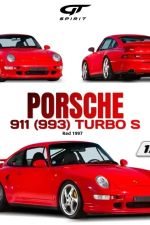 PORSCHE 911 [993] TURBO S RED 1997 Hoge Kwaliteit