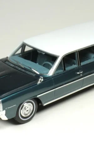 Aanbieding PONTIAC - SAFARI SW STATION WAGON 1964 - GULFSTREAM AQUA
