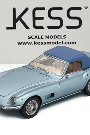 Rechtstreeks Van De Fabrikant INTERMECCANICA - ITALIA SPIDER CLOSED 1969 - LIGHT BLUE MET