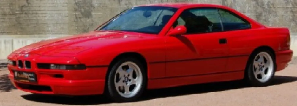 Koopje BMW 850 CSI BRILLIANT ROT 1990