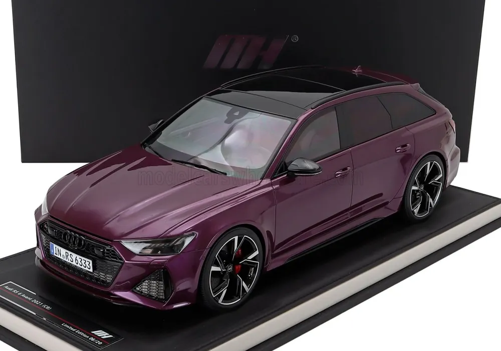 AUDI - A6 RS6 AVANT (C8) SW STATION WAGON 2021 - MERLIN PURPLE Flitsaanbieding