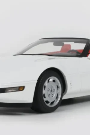 Korting CHEVROLET CORVETTE C4 CONVERTIBLE ARCTIC WHITE 1995