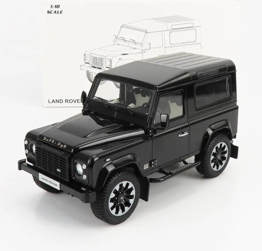 LAND ROVER - DEFENDER 90 WORKS V8 70TH EDITION 2018 - BLACK Hoge Kwaliteit