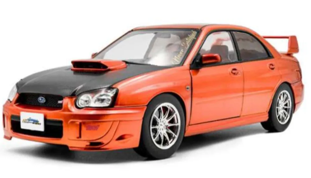 Actieprijs SUBARU IMPREZA WRX STI 2003 1/18 SCHAALMODEL DOOR SOLIDO