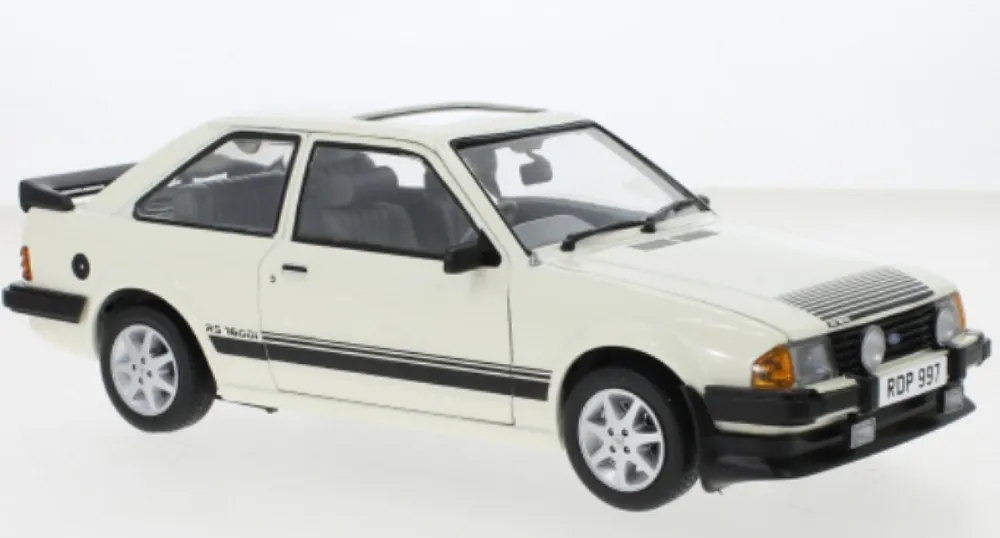 FORD ESCORT MKIII RS 1600I, WIT, RHD, 1984 Must-Have