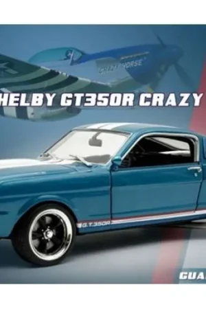 SHELBY GT350R CRAZY HORSE USA 1965 1/18 ACME DIECAST Nu Kopen