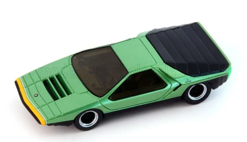 Meest Verkocht ALFA ROMEO - CARABO BERTONE 1968 - GREEN MET