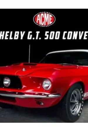 SHELBY G.T. 500 CONVERTIBLE, RED 1967 Alleen Vandaag