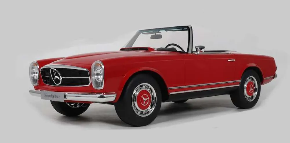 MERCEDES-BENZ 280 SL SIGNAL RED 1967 Weekendaanbieding