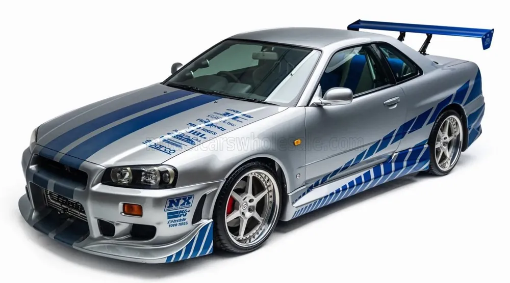 NISSAN SKYLINE GT-R (BNR34) 2FAST2FURIOUS BRIAN Flitsaanbieding