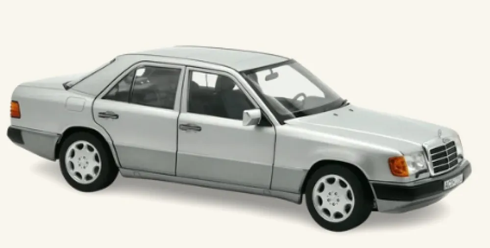 Betrouwbaar MERCEDES-BENZ 230 E 1990 BRILJANT ZILVER METALLIC