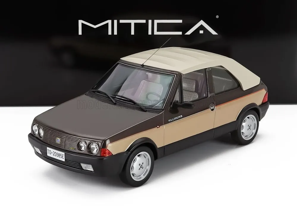 Gereduceerde Prijs FIAT - RITMO BERTONE SUPERCABRIO 100S PALINURO 1986 - 2 TONE BROWN MET