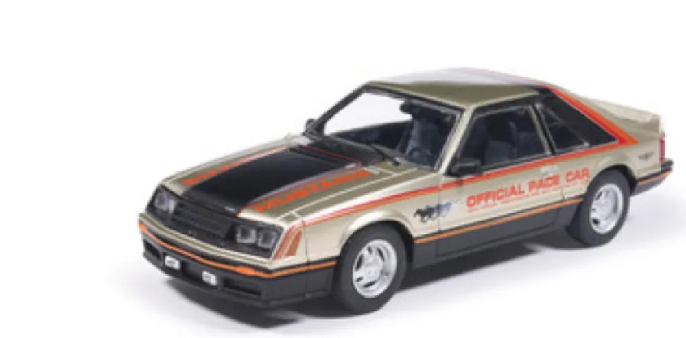 Snelle Levering FORD MUSTANG, INDYCAR, INDIANAPOLIS 500, 1979, PACE CAR