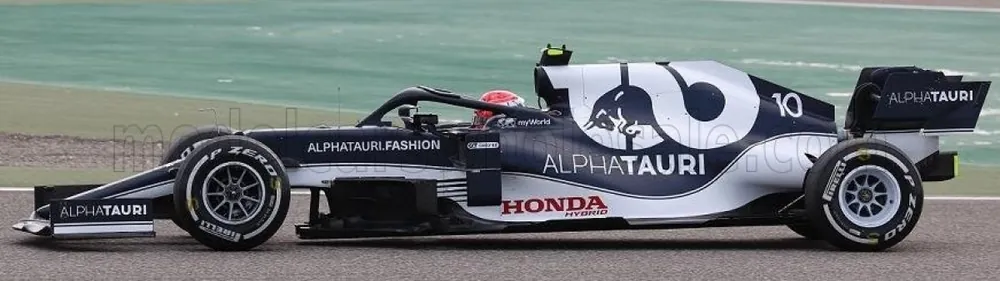 ALPHA TAURI F1 AT02 HONDA RA620H BAHRAIN GP 2021 NR10 PIERRE GASLY Gecertificeerd
