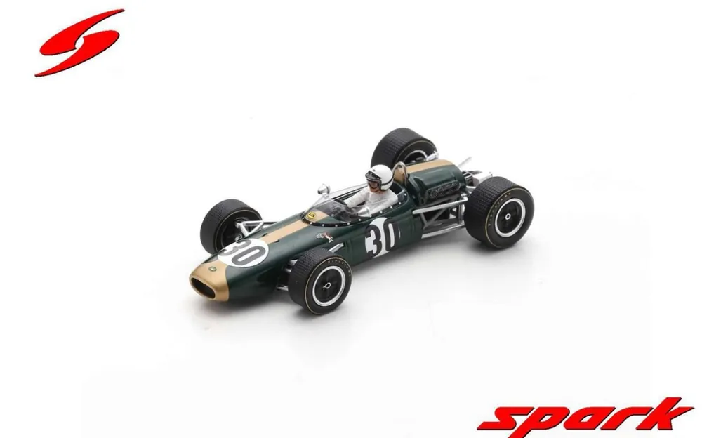 Nieuw BRABHAM BT22 N°30 GP FRANCE 1966 JO BONNIER