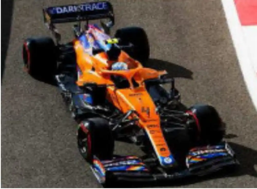 MCLAREN MCL35M NO.4 MCLAREN ABU DHABI GP 2021 LANDO NORRIS Beperkt Aanbod