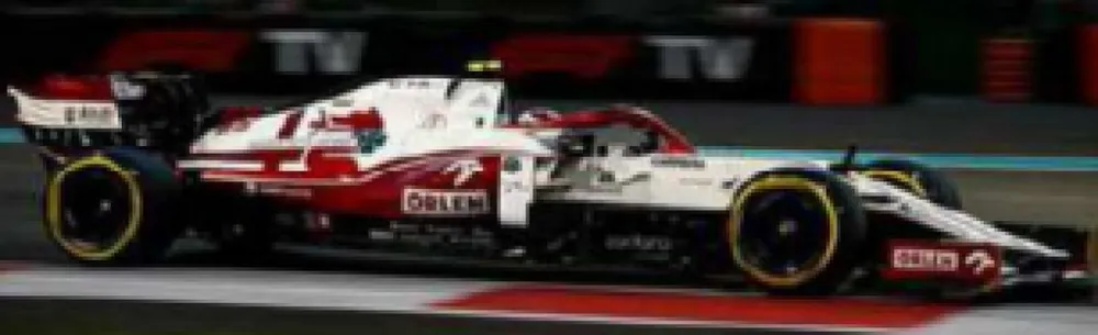 ALFA ROMEO RACING ORLEN C41 NO.99 ALFA ROMEO RACING ORLEN ABU DHABI GP 2021 ANTONIO GIOVINAZZI Beperkt Aanbod