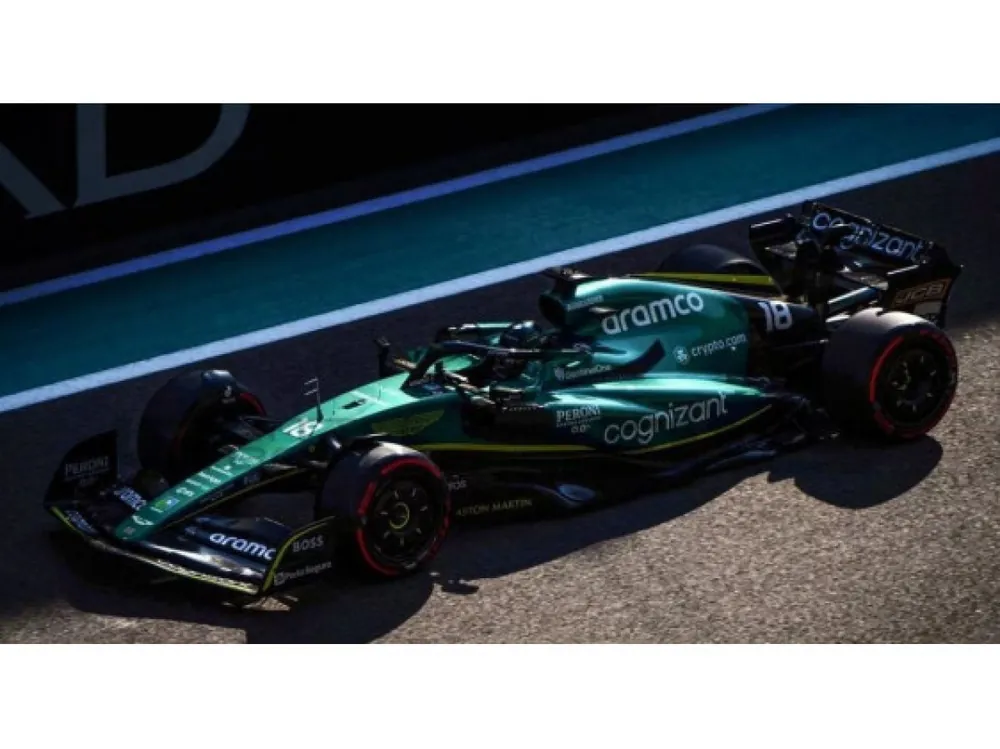 ASTON MARTIN ARAMCO COGNIZANT FORMULA ONE TEAM AMR22 LANCE STROLL ABU DHABI GP 2022 Voordeelprijs
