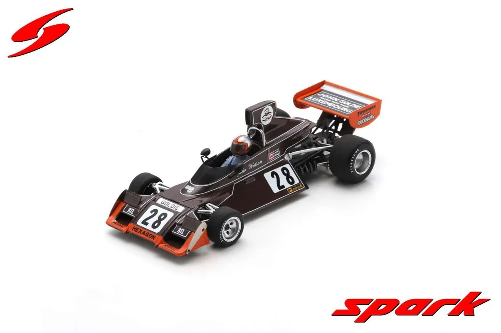 BRABHAM BT42 NO.28 NEDERLANDSE GP 1974 JOHN WATSON Populair