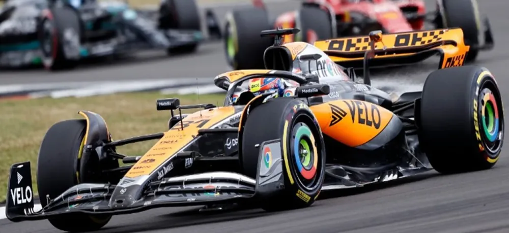 Betrouwbaar F1 MCLAREN MCL60 N°81 MCLAREN 4TH GP GREAT-BRITAIN 2023 OSCAR PIASTRI