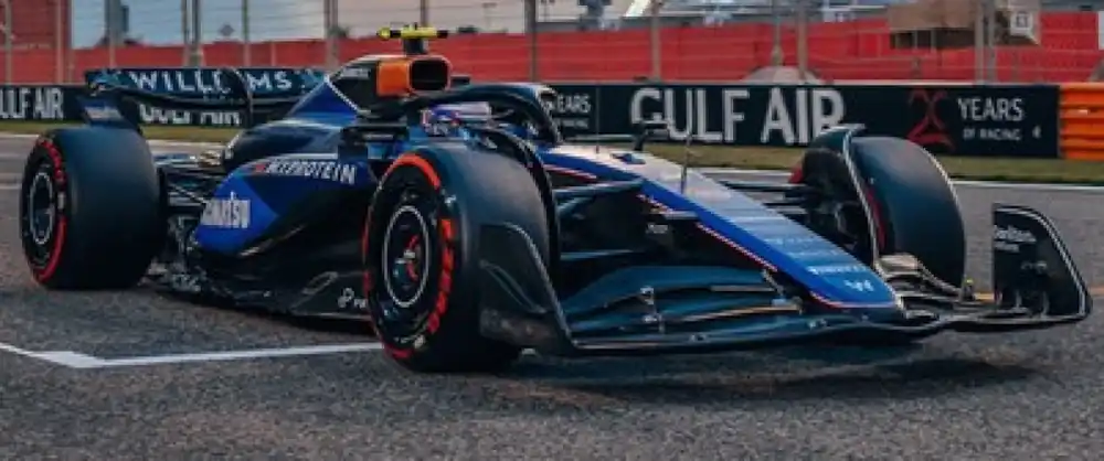 WILLIAMS RACING FW46 N°2 - RACE TO BE DETERMINED 2024 LOGAN SARGEANT Aanbieding