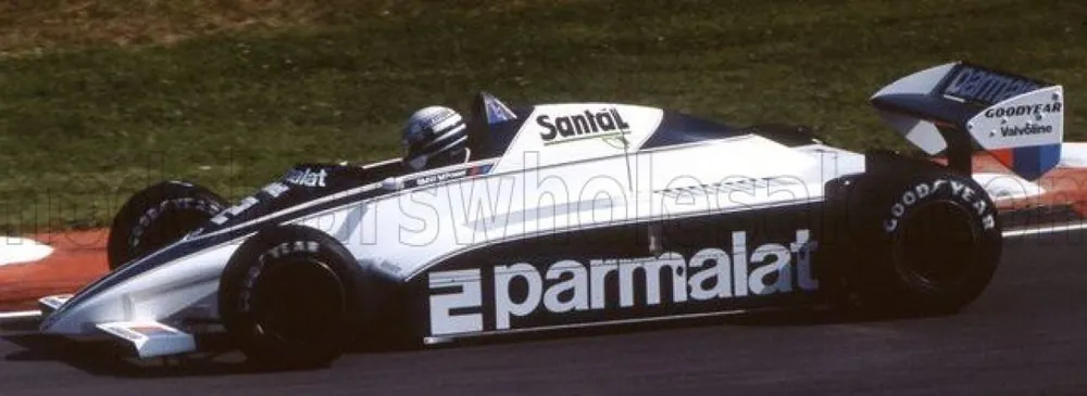 BRABHAM - F1 BT50 PARMALAT N 2 DUTCH GP 1982 RICCARDO PATRESE Beperkte Voorraad