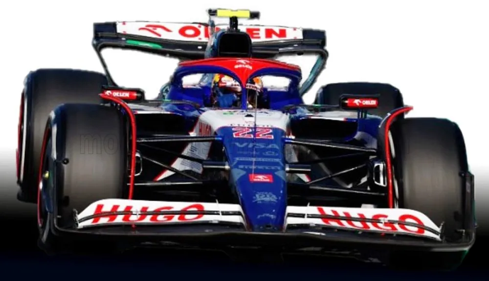Superprijs RACING BULLS - F1 VCARB-01 TEAM VISA CASH APP N 22 SEASON 2024 YUKI TSUNODA