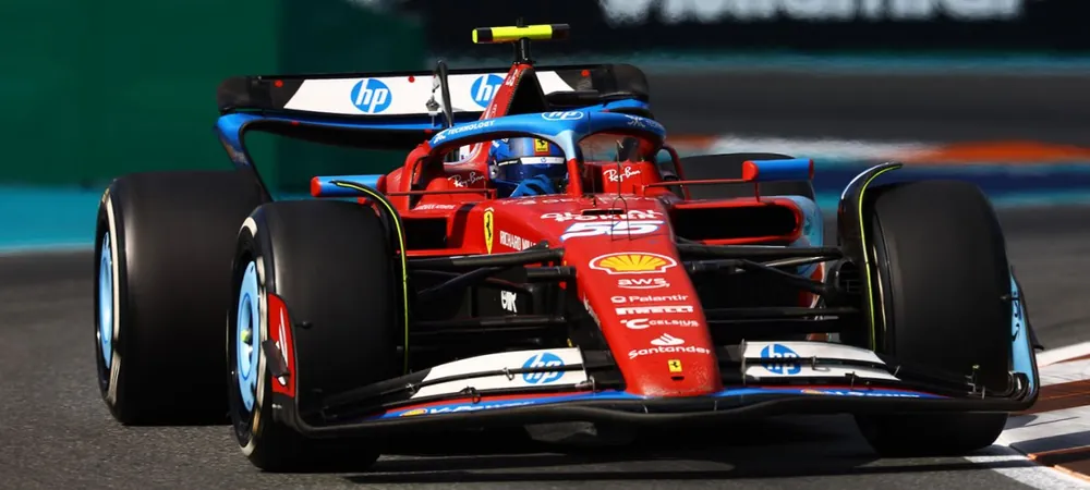Fabrieksprijs FERRARI SF-24 MIAMI GP 2024 CARLOS SAINZ 5TH PLACE