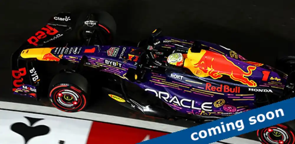 RED BULL RACING HONDA RB19 - MAX VERSTAPPEN - WINNER LAS VEGAS GP 2023 Gratis Retour