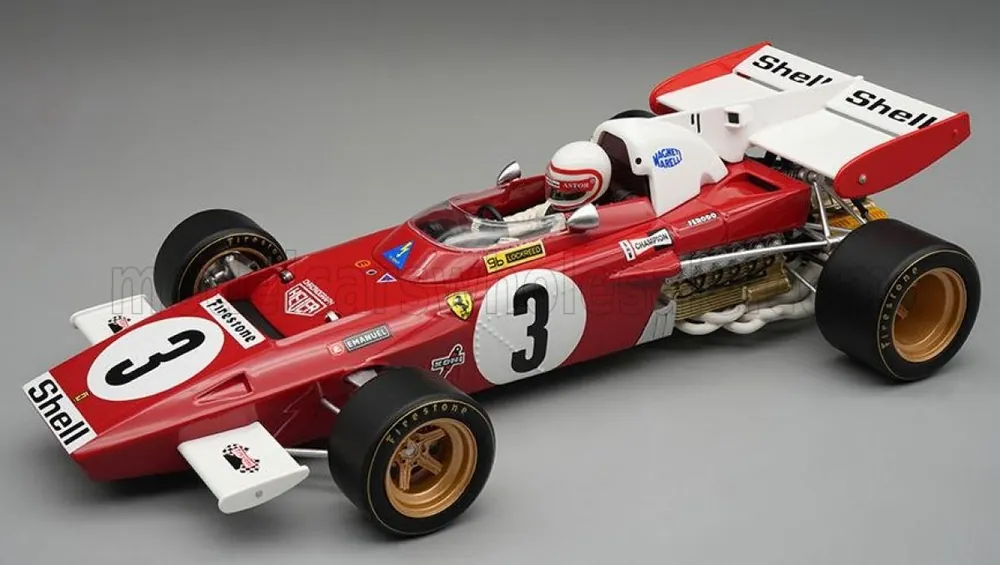 Meest Verkocht FERRARI - F1 312B2 N 3 ZANDVOORT GP 1971 CLAY REGAZZONI