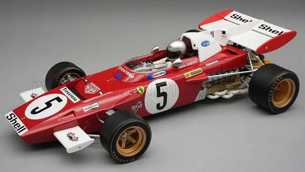Fabrieksprijs FERRARI - F1 312B2 N 5 GERMAN GP 1971 MARIO ANDRETTI