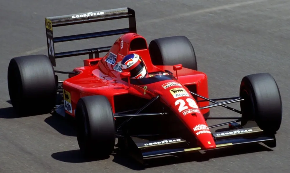 Meest Verkocht FERRARI - F1 643 N 28 4TH FRANCE GP (WITH PILOT FIGURE) 1991 JEAN ALESI