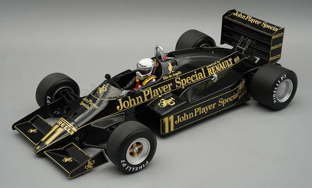 LOTUS - F1 94T TEAM JPS N 11 EUROPEAN GP (WITH PILOT FIGURE) 1983 ELIO DE ANGELIS Laatste Versie