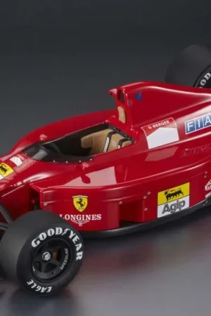 FERRARI - F1 640 F1-89 N 28 PORTUGAL GP 1989 GERARD BERGER - RED BLACK GP187B Flitsaanbieding