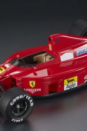 Beperkte Voorraad FERRARI - F1 640 F1-89 N 27 2ND FRANCE GP (WITH PILOT FIGURE) 1989 NIGEL MANSELL