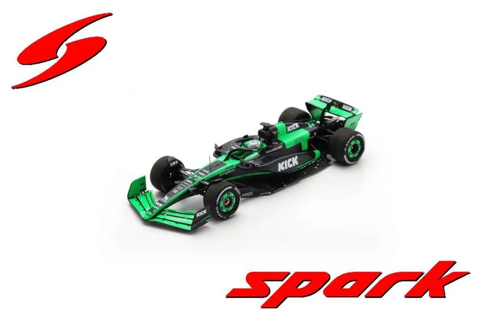 STAKE F1 TEAM KICK SAUBER C44 NO.77 STAKE F1 TEAM KICK SAUBER ABU DHABI GP 2024 VALTTERI BOTTAS "LAST RACE" Finale Uitverkoop
