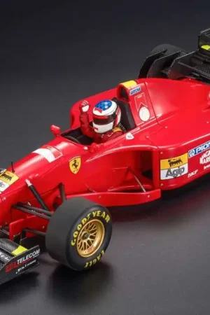 Beperkte Voorraad FERRARI - F1 412T2 N 27 WINNER CANADA MONTREAL GP 1995 JEAN ALESI- MET PILOOT