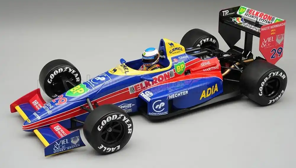 LOLA - F1 LC88 FORD TEAM LARROUSSE N 29 USA GP (WITH PILOT FIGURE) 1988 YANNICK DALMAS Meest Verkocht
