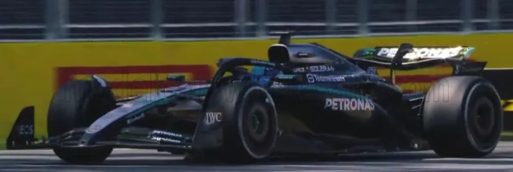 Weekendaanbieding MERCEDES GP - F1 W16 TEAM AMG PETRONAS MOTORSPORT N 63 WINNER SINGAPORE GP 2025 GEORGE RUSSELL